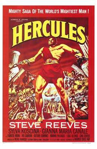 Hercules Movie Poster Print