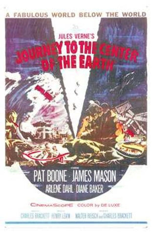 Journey to the Center of the Earth Movie Poster Print