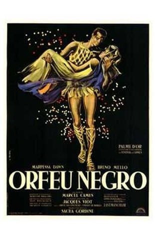 Black Orpheus Movie Poster Print