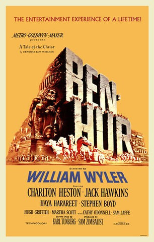 Ben Hur Movie Poster Print