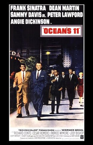 Oceans 11 Movie Poster Print