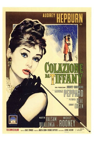 Breakfast At Tiffany's Movie Poster Print