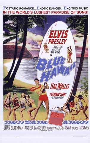 Blue Hawaii Movie Poster Print