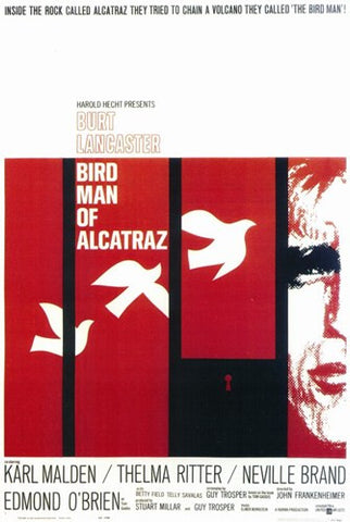 Birdman of Alcatraz Movie Poster Print