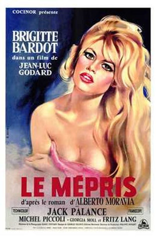 Contempt Movie Poster Print