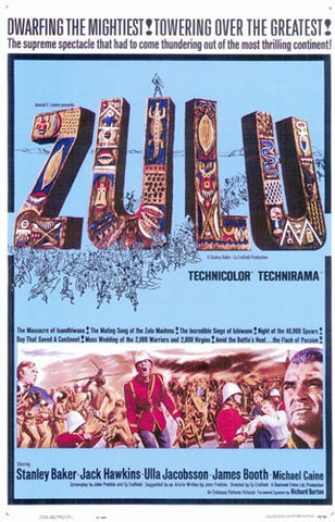 Zulu Movie Poster Print