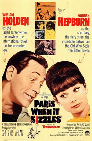 Paris When it Sizzles Movie Poster Print