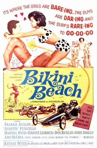 Bikini Beach Movie Poster Print