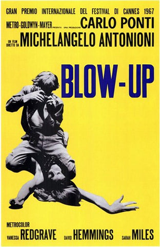 Blow Up Movie Poster Print