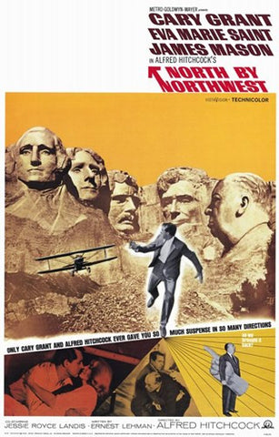 North By Northwest Movie Poster Print