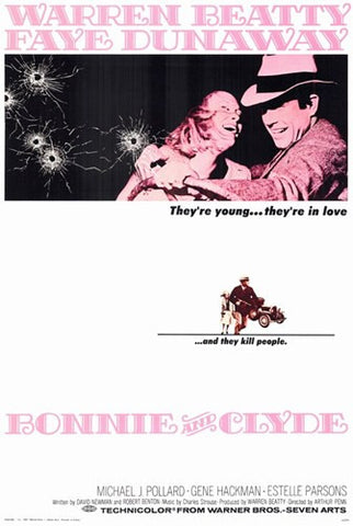 Bonnie and Clyde Movie Poster Print