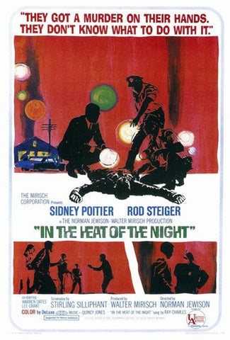 in the Heat of the Night Movie Poster Print
