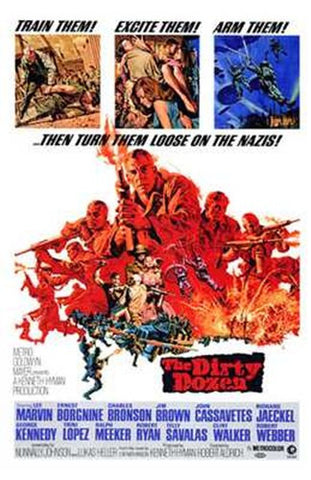 The Dirty Dozen Movie Poster Print