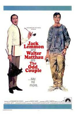 The Odd Couple Movie Poster Print