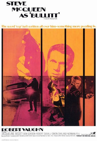 Bullitt Movie Poster Print