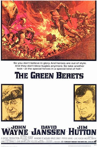 Green Berets Movie Poster Print