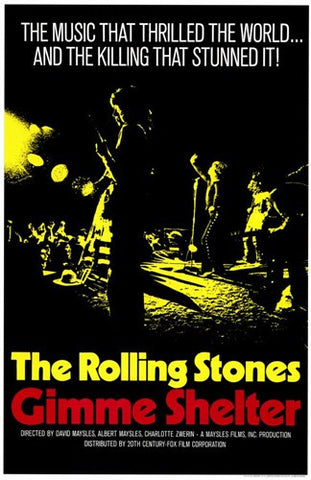 Gimme Shelter Movie Poster Print