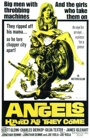 Angels Hard as They Come Movie Poster Print