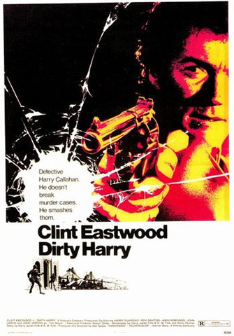 Dirty Harry Movie Poster Print