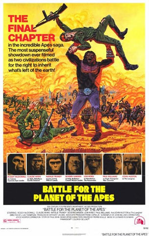 Battle for the Planet of the Apes Movie Poster Print