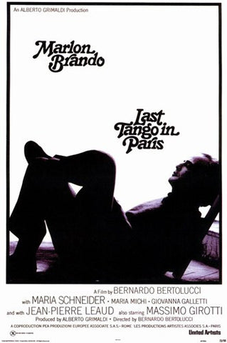 Last Tango in Paris Movie Poster Print