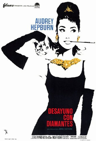 Breakfast At Tiffany's Movie Poster Print