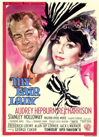 My Fair Lady Movie Poster Print