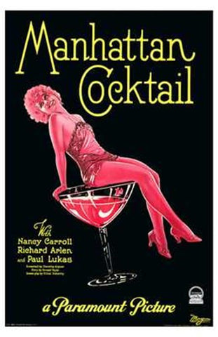 Manhattan Cocktail Movie Poster Print