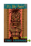 Tiki Time Wood 28x48