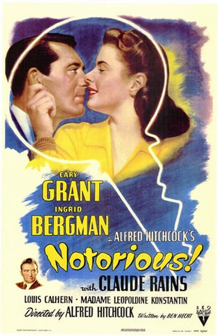Notorious Movie Poster Print
