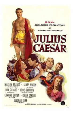 Julius Caesar Movie Poster Print