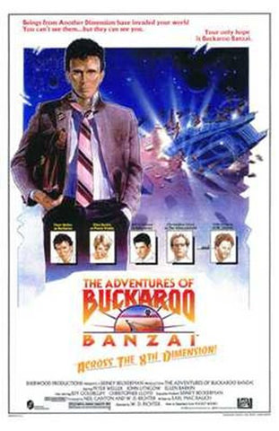 Adventures of Buckaroo Banzai Across the Movie Poster Print