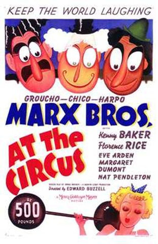 At the Circus Movie Poster Print