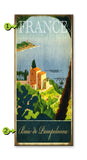 France, Ocean View Metal 14x36