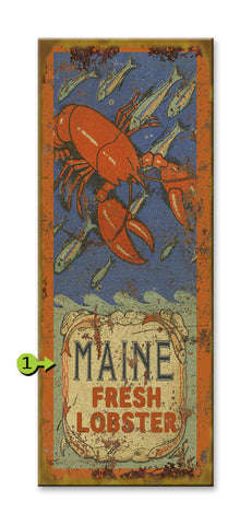 Fresh Lobster Wood 17x44