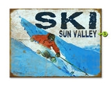 Ski (Ed Anderson) Wood 23x31