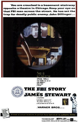 Fbi Story Movie Poster Print