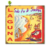 Salt Air and Sunshine Metal 28x28