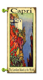 Carpi, Home on a Cliff Wood 17x44