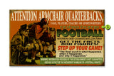 Football Fanatic Metal 23x39