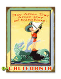Day After Day After Day of Sunshine Metal 28x38
