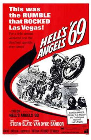 Hell's Angels '69 Movie Poster Print