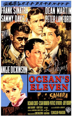 Oceans 11 Movie Poster Print