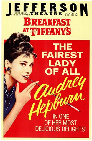 Breakfast At Tiffany's Movie Poster Print