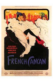 French Can Can Movie Poster Print