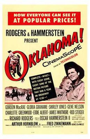 Oklahoma Movie Poster Print