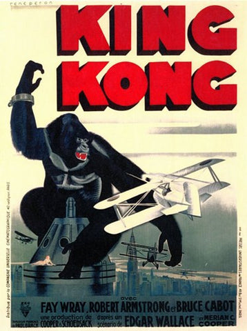 King Kong Movie Poster Print