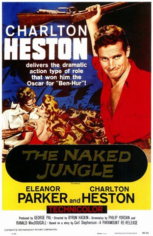 The Naked Jungle Movie Poster Print