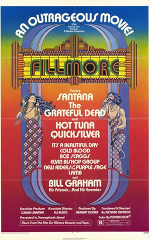 Fillmore Movie Poster Print
