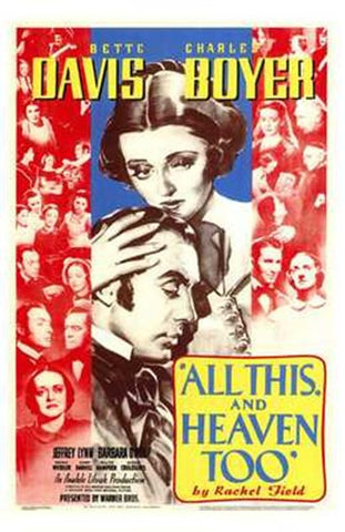 All This and Heaven Too Movie Poster Print